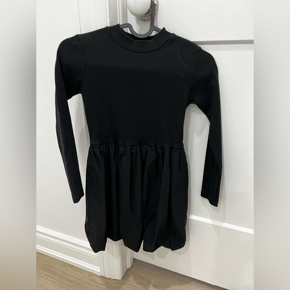 Zara black balloon dress - Picture 1 of 3